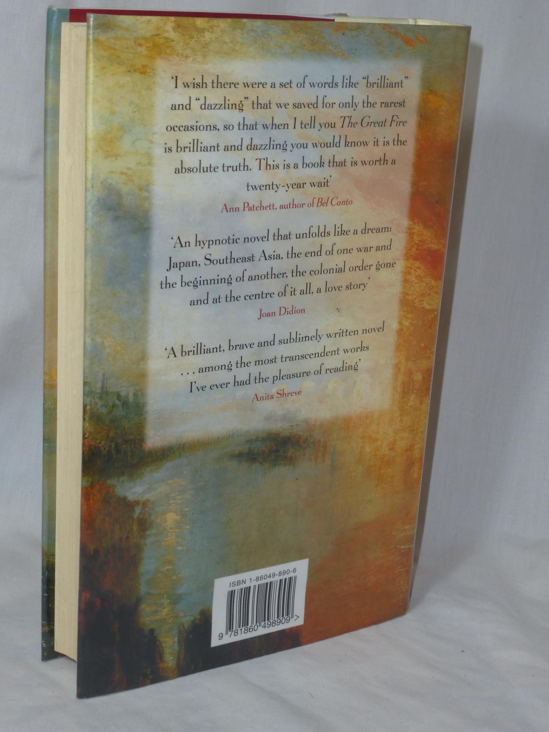 The Great Fire by Shirley Hazzard: Very Good Hardcover (2003) 1st ...
