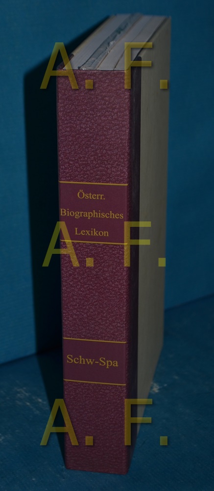 Österreichisches biographisches Lexikon, Band 12 - Österreichische Akademie der Wissenschaften, [Herausgeber]