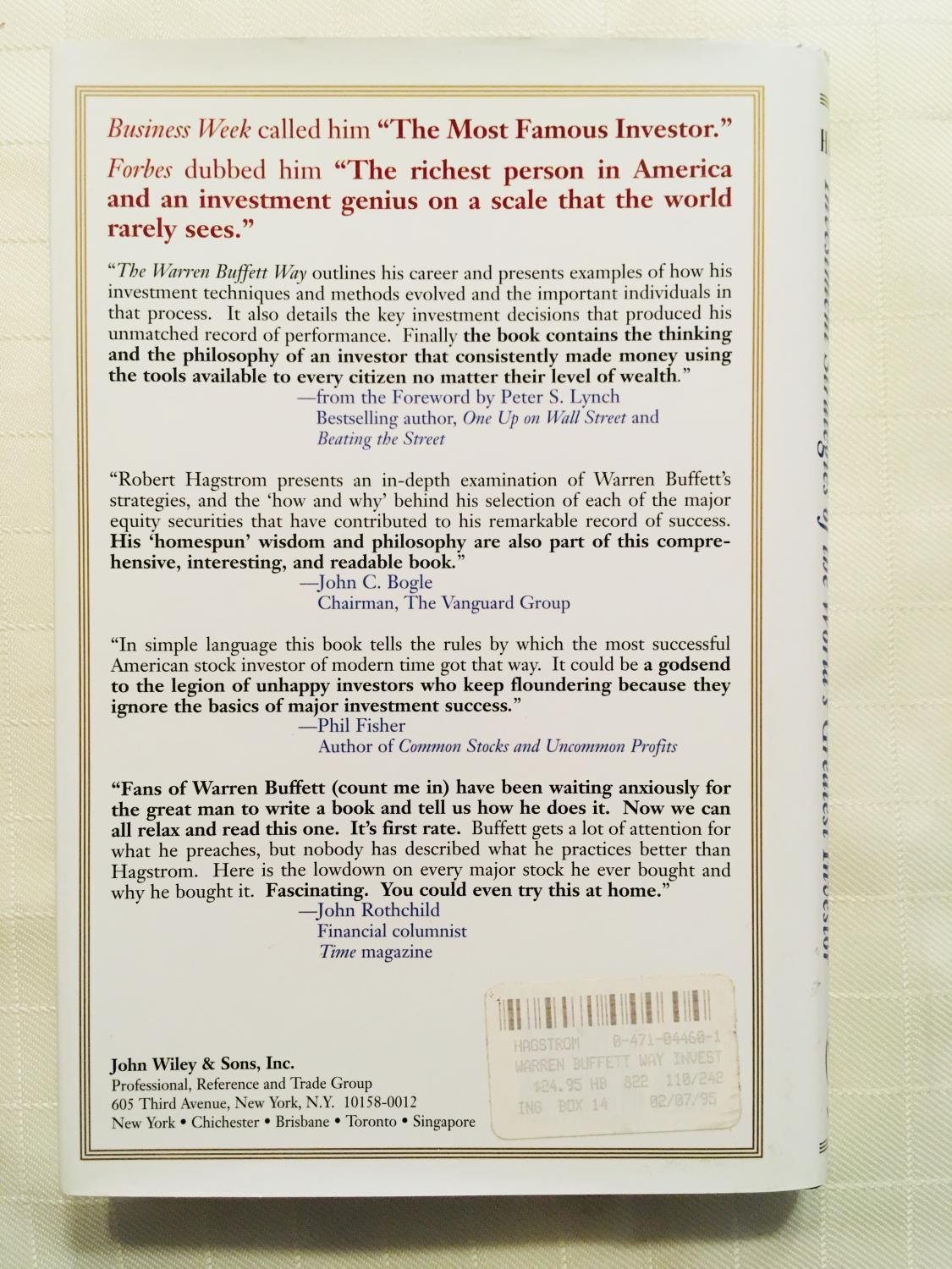 The Warren Buffett Way Investment Strategies of the World
