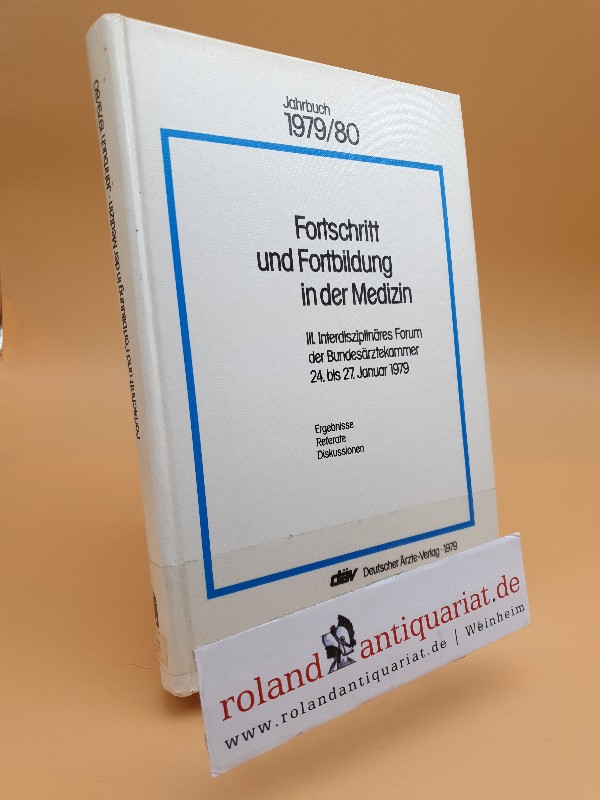 Fortschritt und Fortbildung in der Medizin Jahrbuch 1979/80