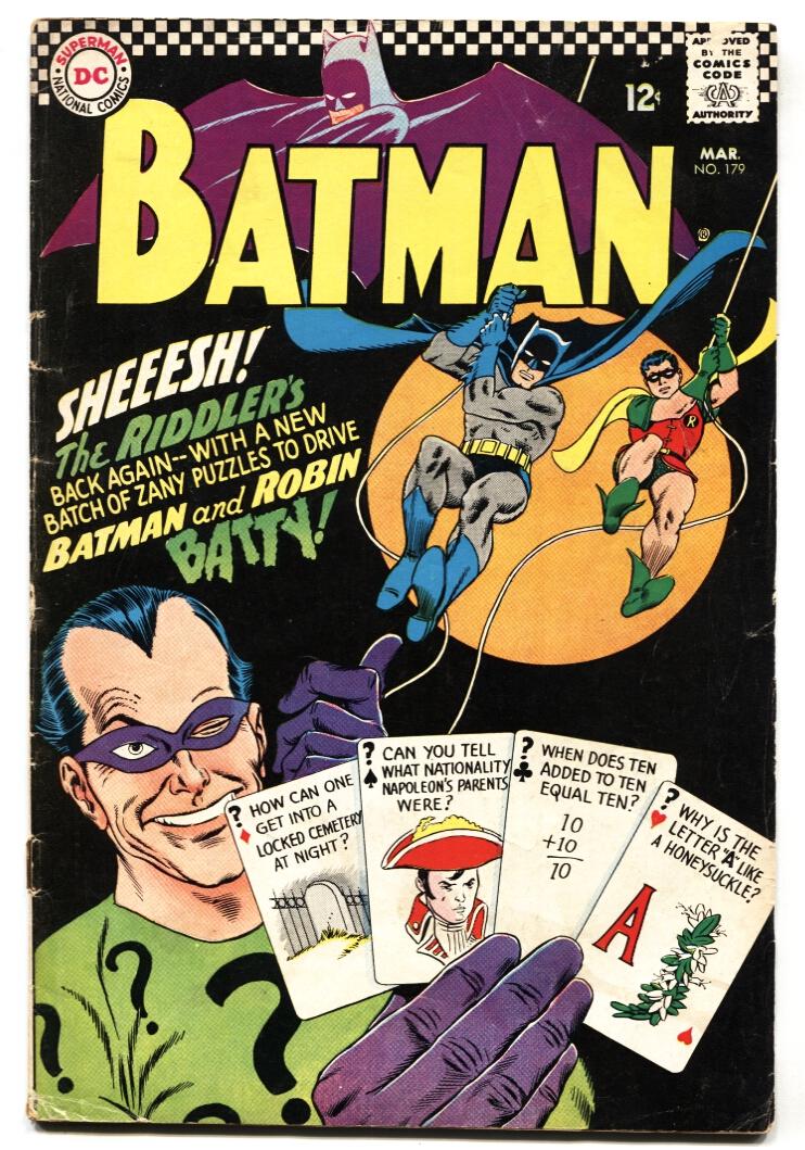 Batman Riddler Comics