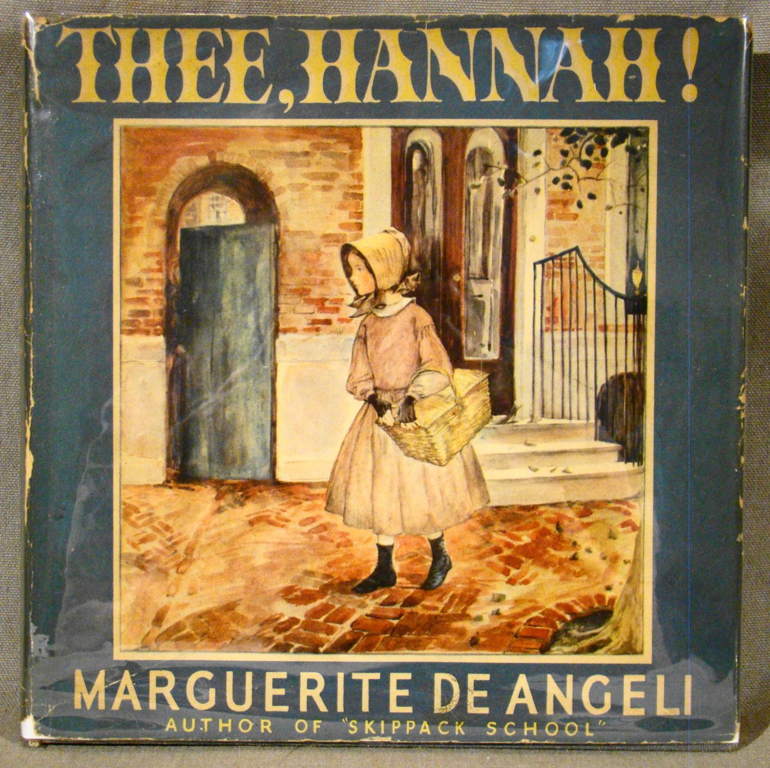thee hannah by marguerite de angeli thee hannah by marguerite de angeli