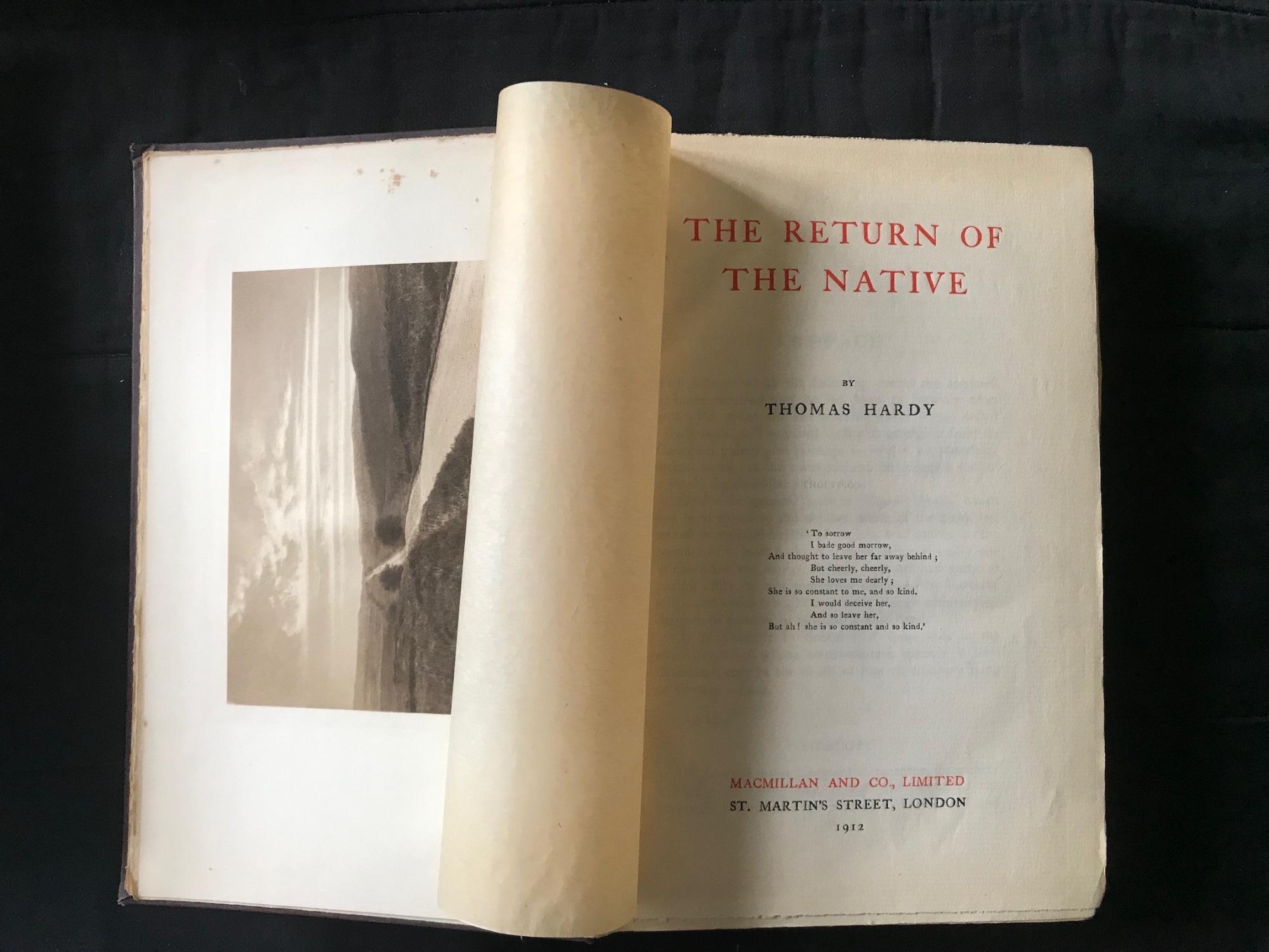 The Return of the Native by Thomas Hardy The Return of the Native by Thomas Hardy