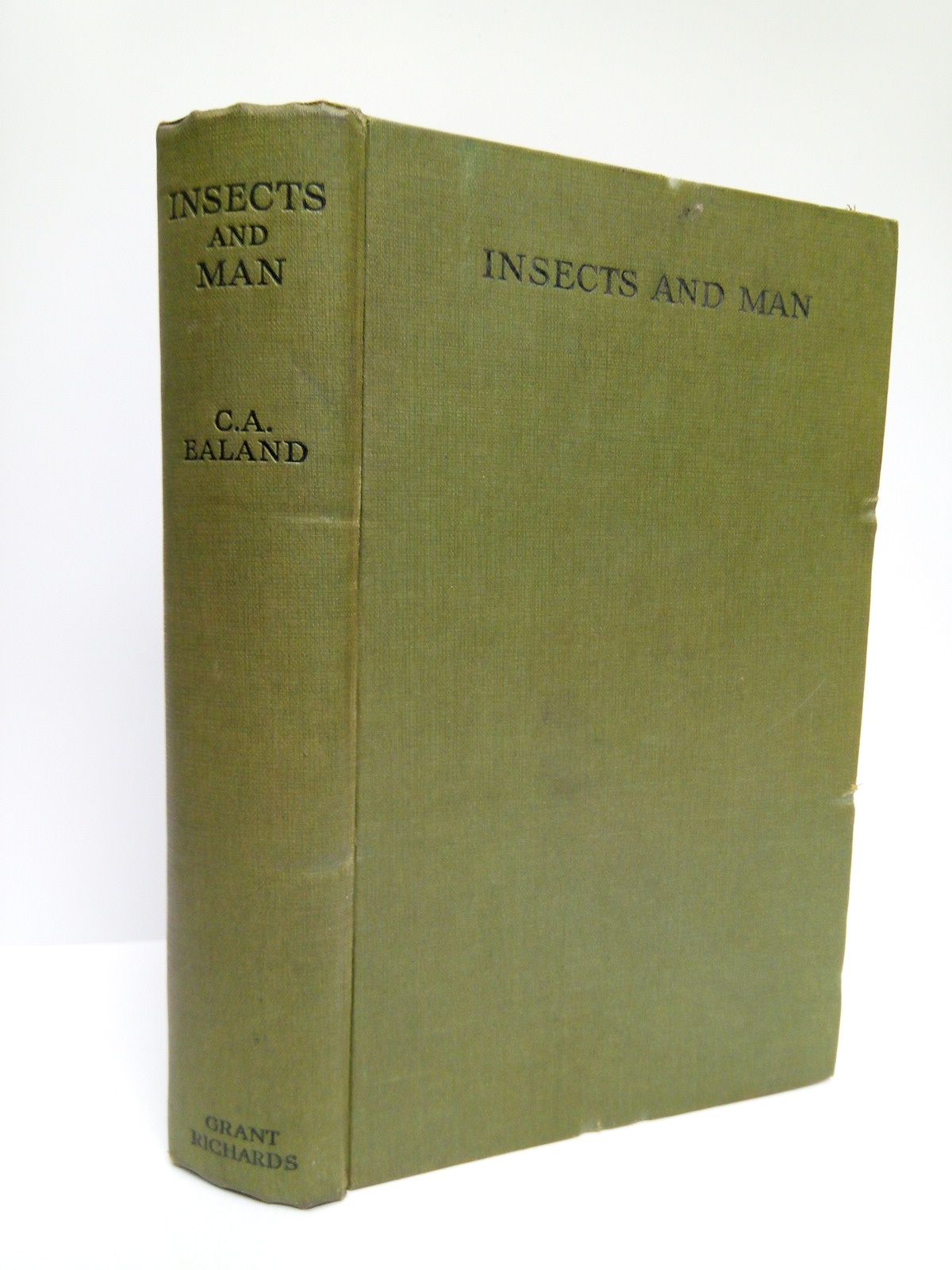 Insects and man: an account of the more important harmful and benefical ...
