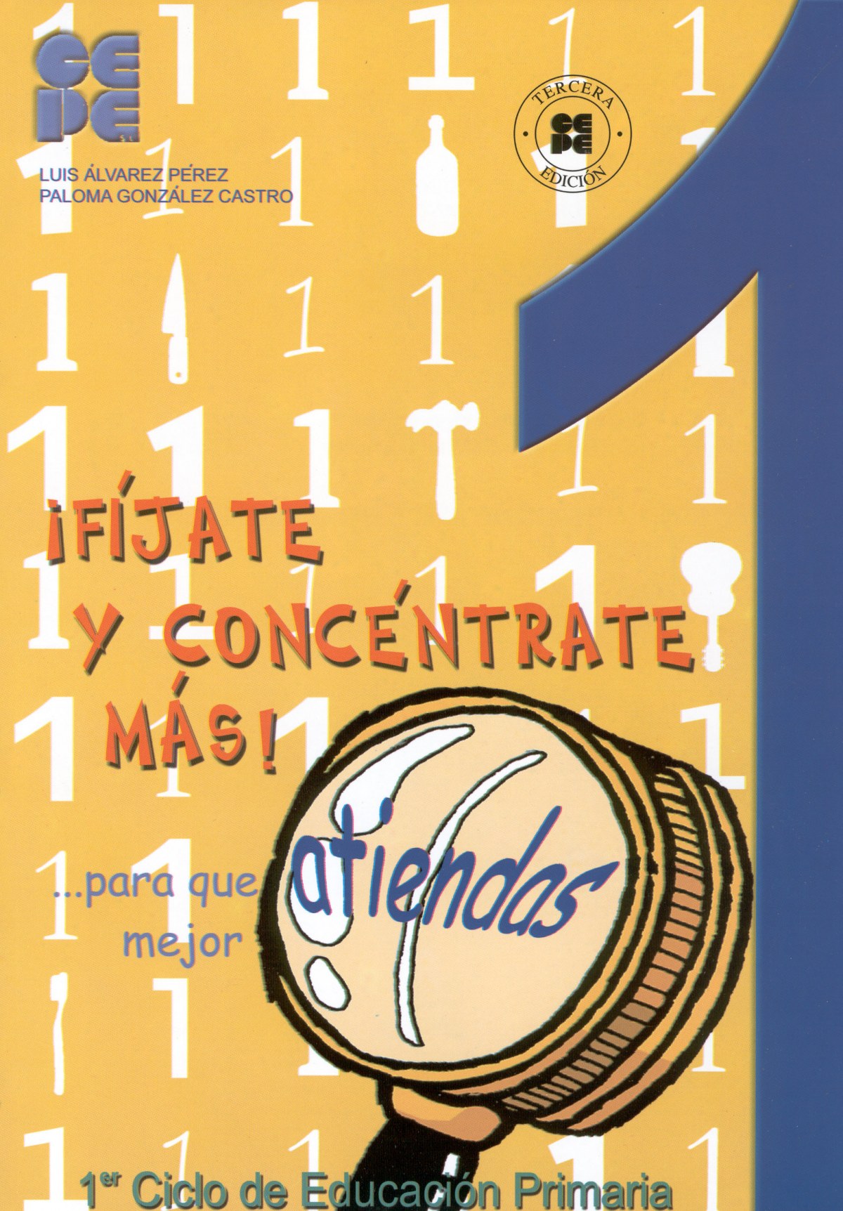 fijate y concentrate mas!.cuaderno 1 - Alvarez Perez, Luis/Gonzalez-castro,Paloma