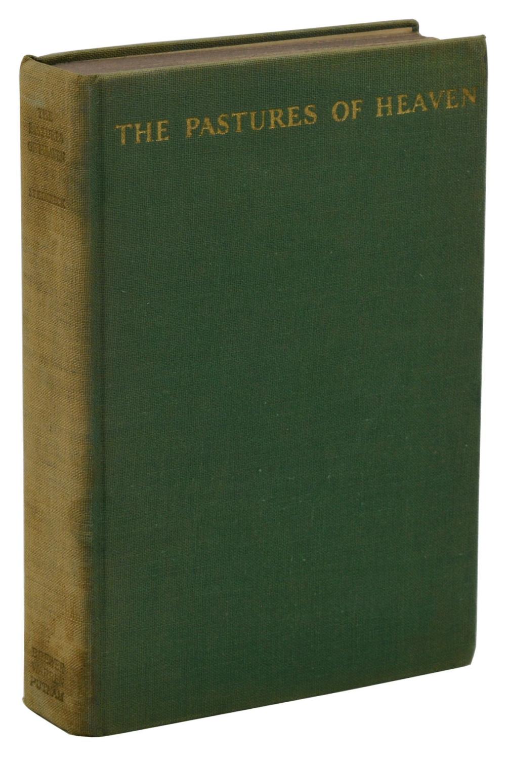 The Pastures of Heaven by Steinbeck, John: Very Good (1932) First ...
