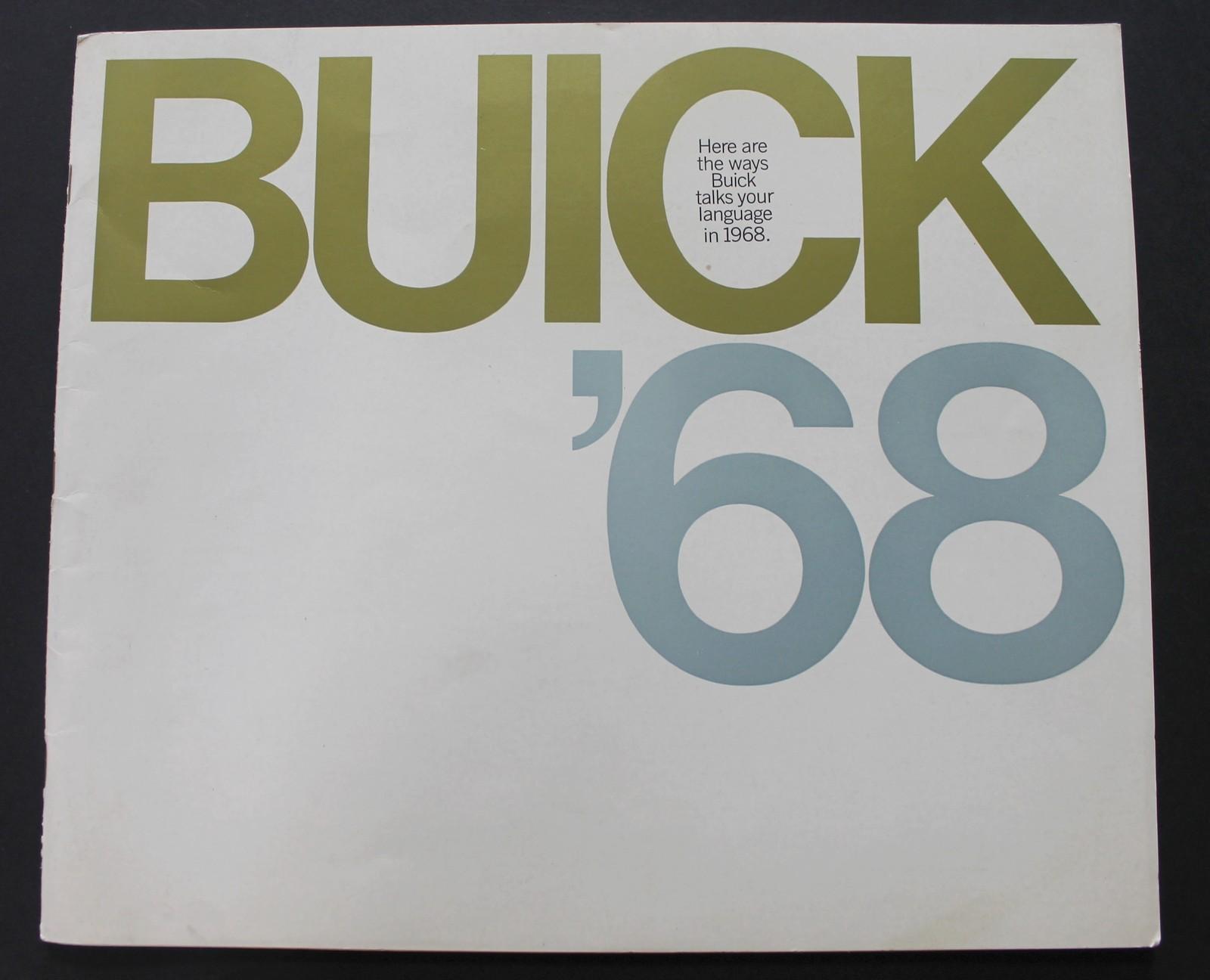 Buick '68. Showroom brochure. Skylark; De Luxe Wagon, GS400 & GS 350