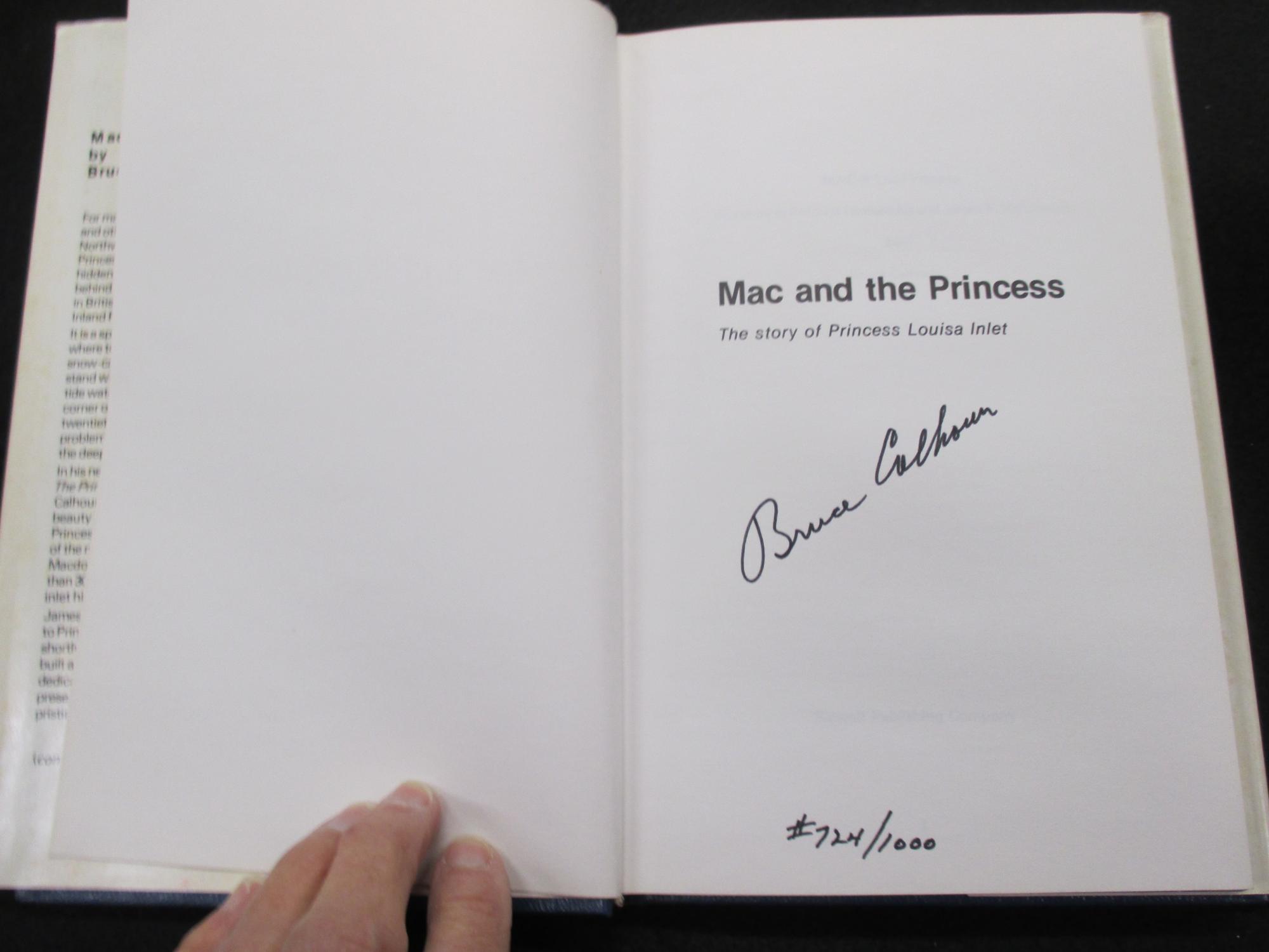 Mac and the Princess by Bruce Calhoun: Fine Hardcover (1976 ...