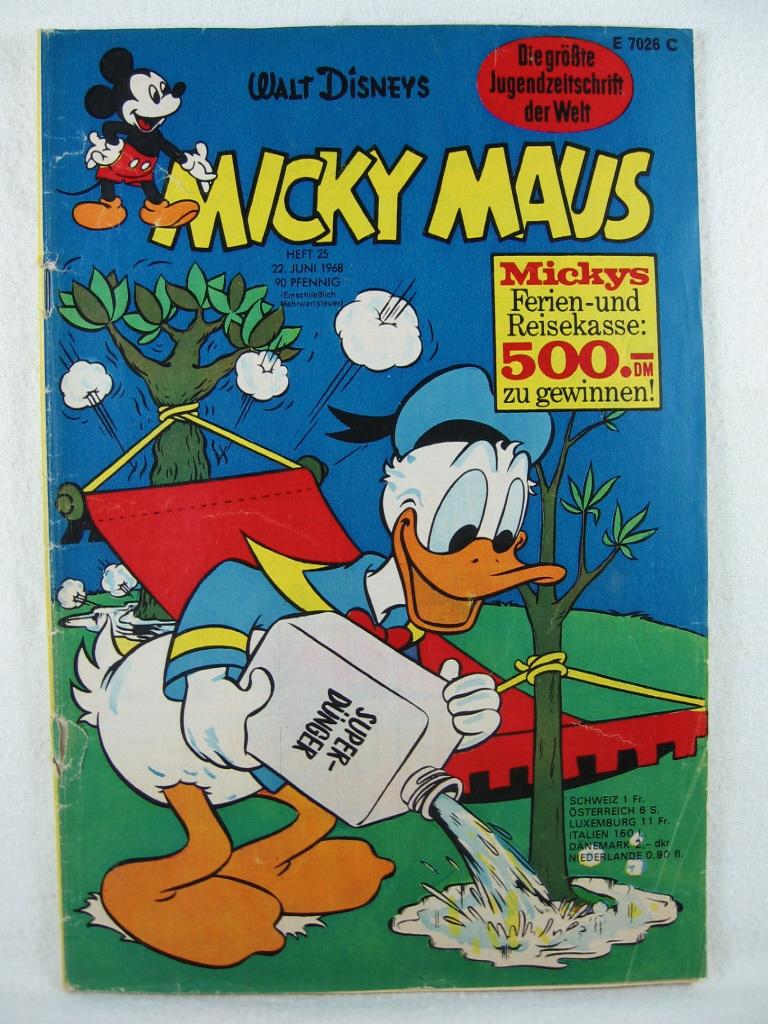 Micky Maus Heft  Nr 28.3.1996 Walt Disney 14 