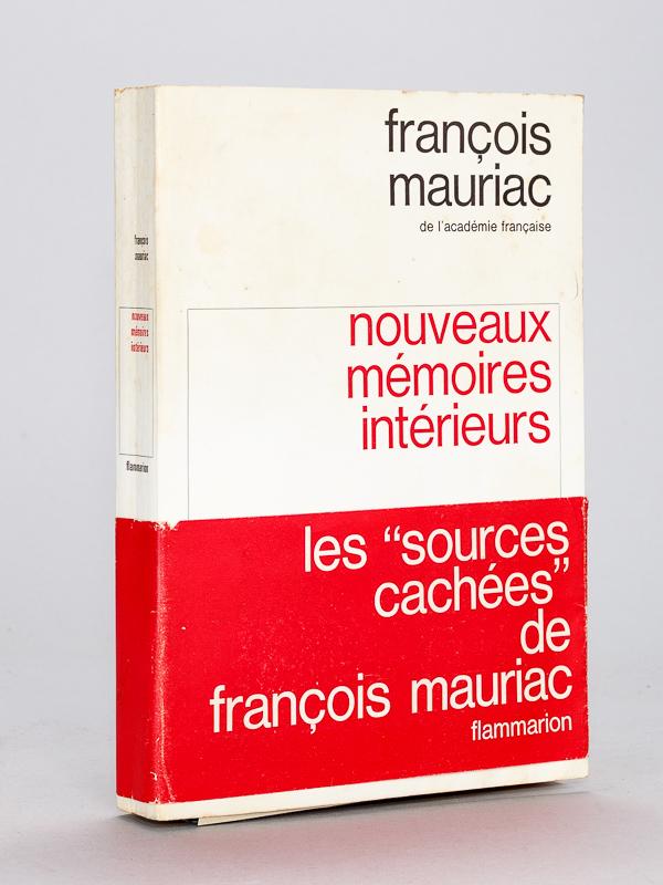 François mauriac mémoires intérieures