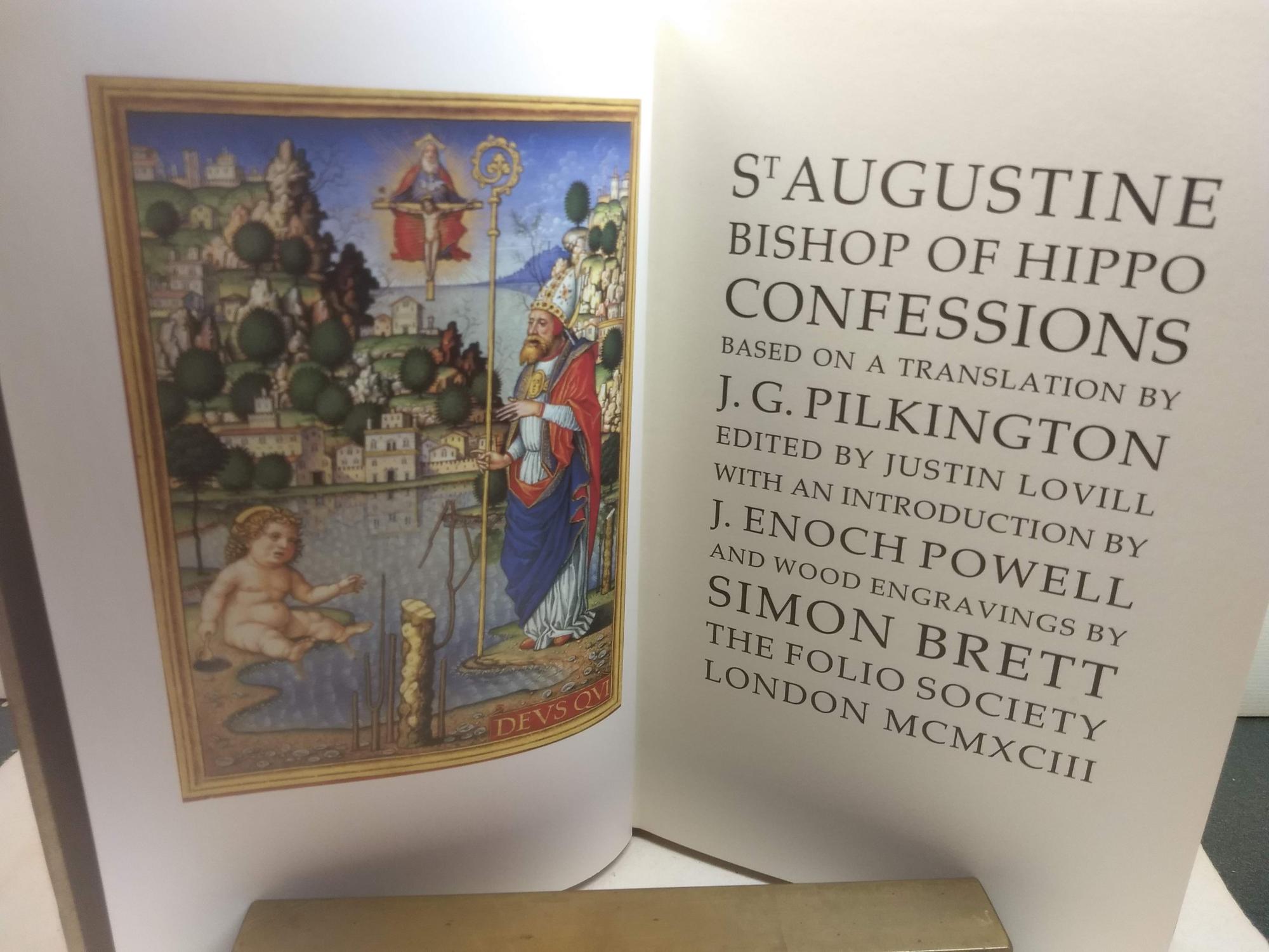 the confessions of st augustine bishop of hippo the confessions of st augustine bishop of hippo
