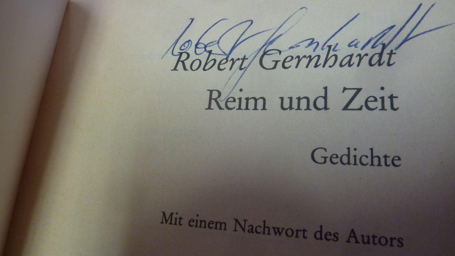gernhardt robert, Signiert ZVAB