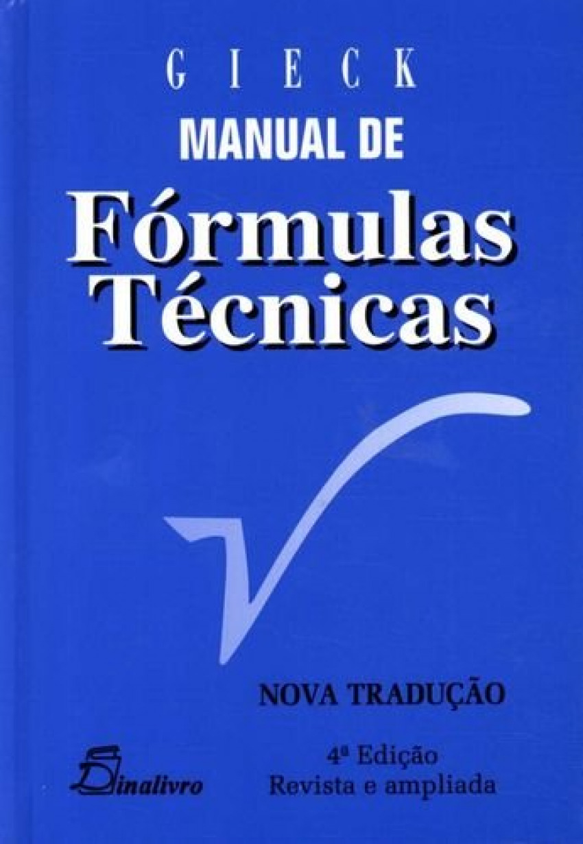 (port).manual de formulas tecnicas - Gieck, Kurt