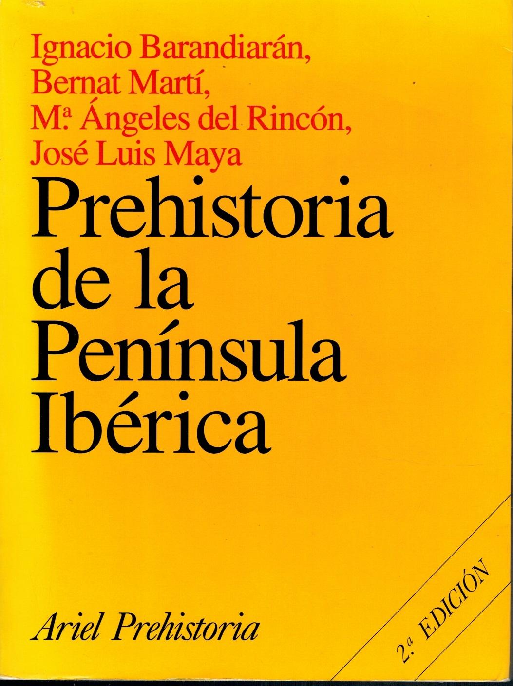 PREHISTORIA DE LA PENÍNSULA IBÉRICA - VV.AA.