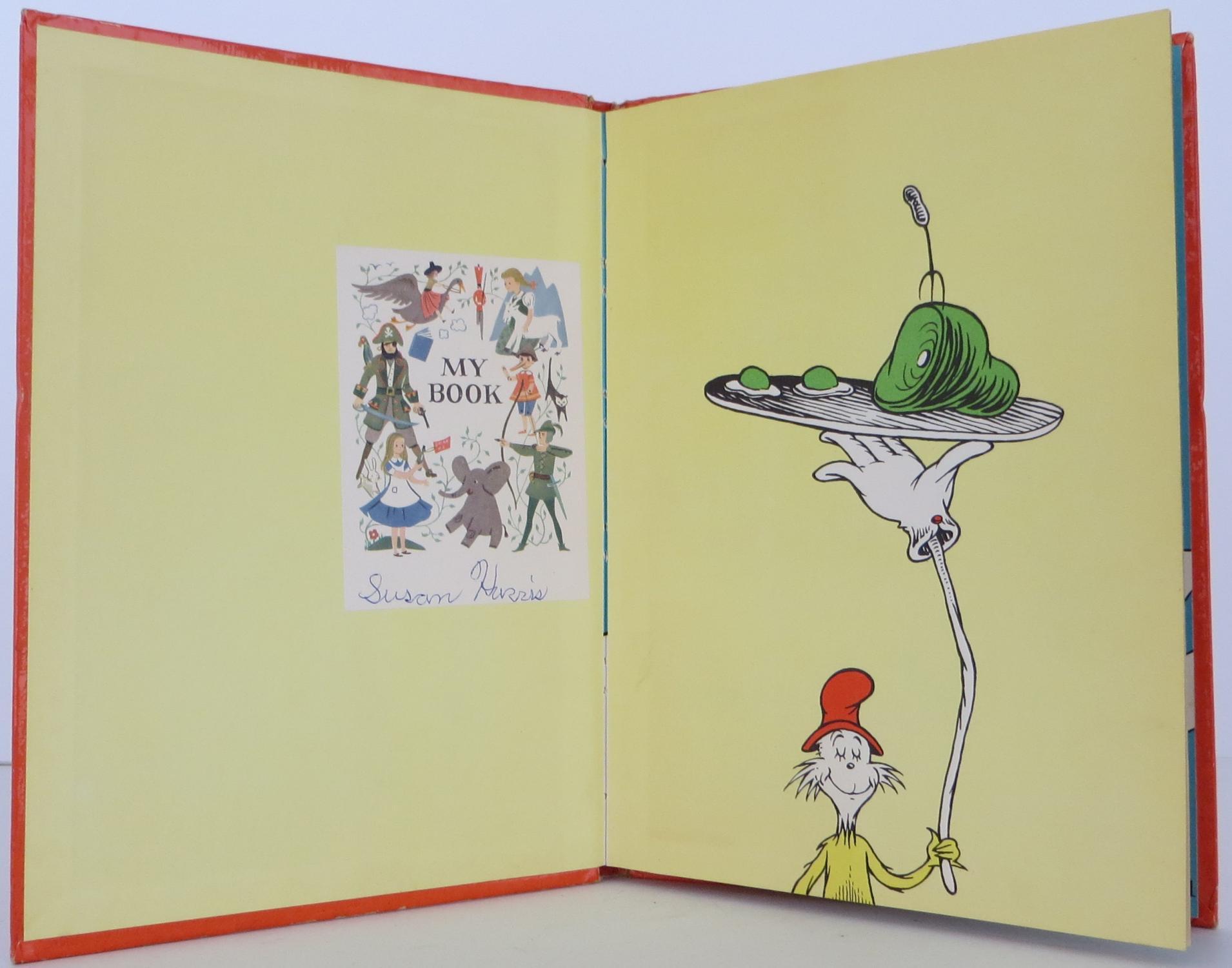 Green Eggs And Ham Par Seuss Dr Near Fine Hardcover 1960 1st Edition Bookbid
