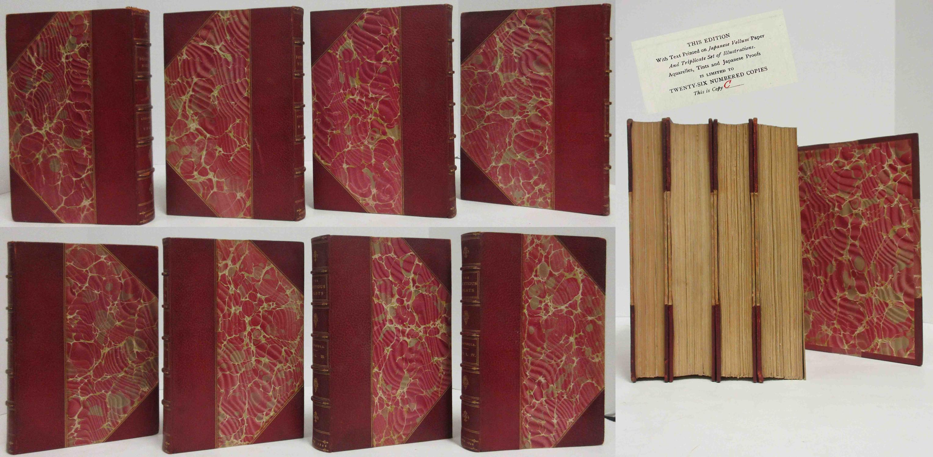 THE FACETIOUS NIGHTS OF STRAPAROLA Now First Translated Into English by W. G Waters (4 Volumes