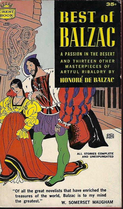 BEST OF BALZAC; "A Passion in the Desert" and Thirteen Other