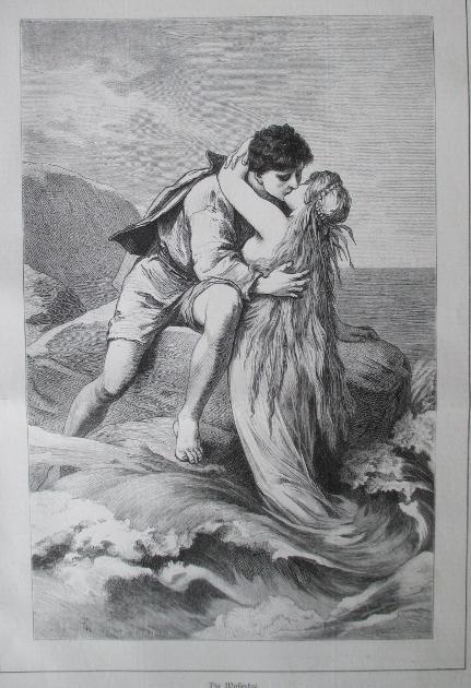 Wasserfee Holzstich Anonym 29 X 20 Cm Ruckseitig Mit Text 1883 Von Mythologie 0 Kunst Nbsp Nbsp Grafik Nbsp Nbsp Poster Antiquariat Michael Eschmann