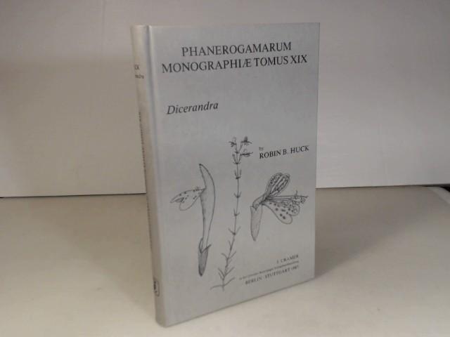 Systematics and Evolution of Dicerandra (Labiatae). (= Phanerogamarum Monographiae, Tomus XIX). - Huck, Robin B.