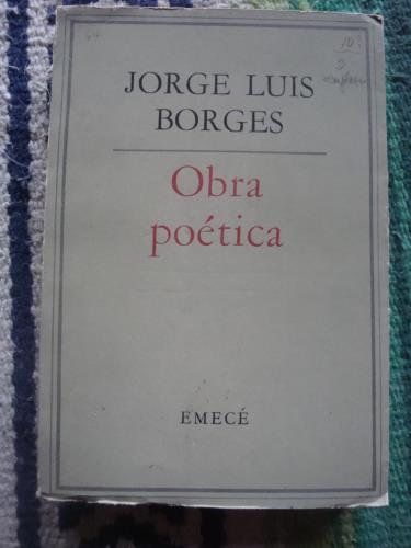Obra poética. (1923-1964) - Obras completas 2 by BORGES, JORGE LUIS ...