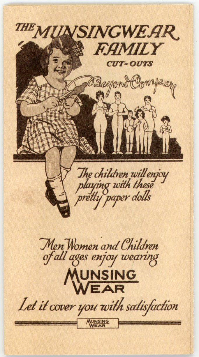 The Munsingwear Family Cut-outs [ ]