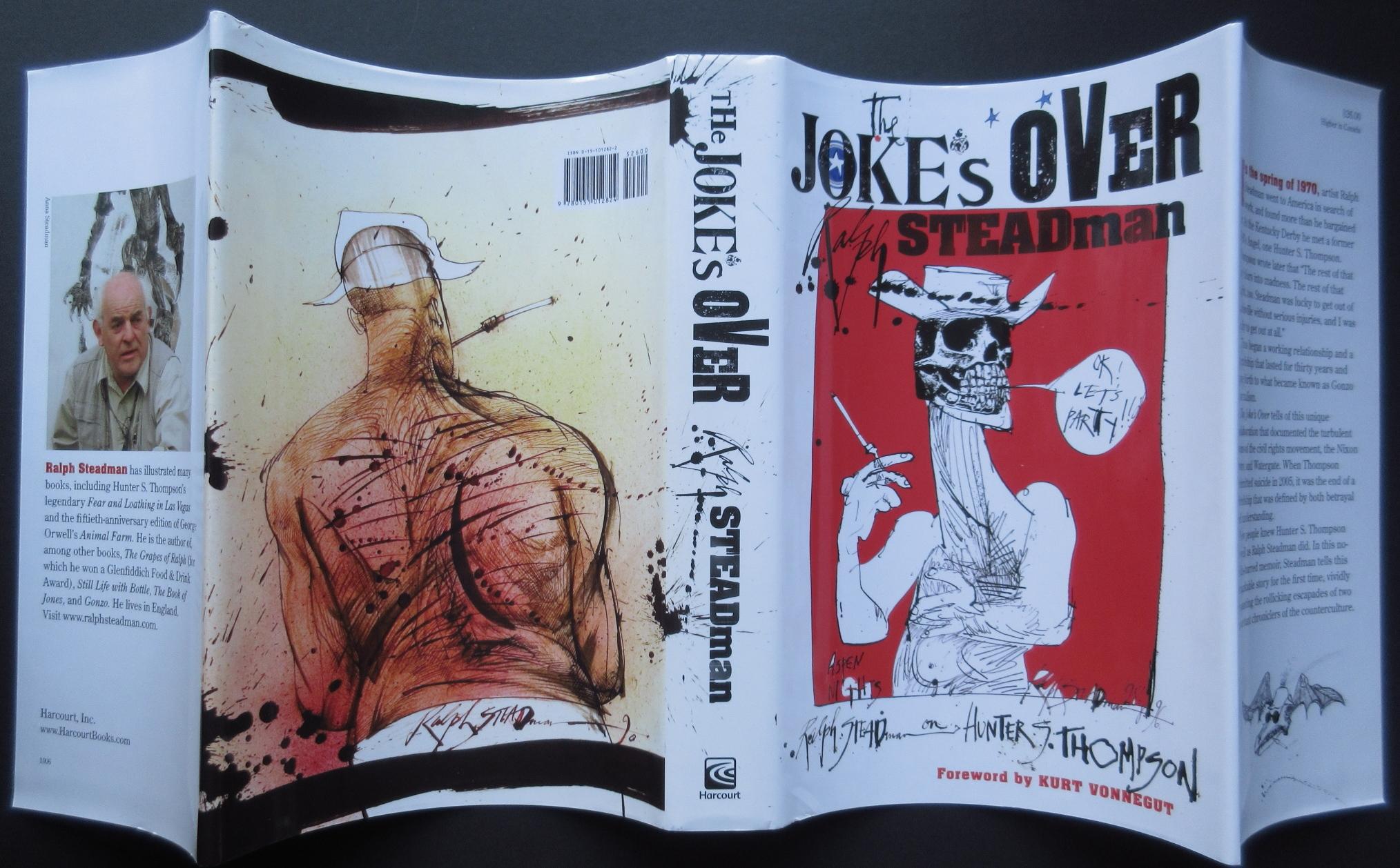 Ralph Steadman The Joke S Over Signed Abebooks