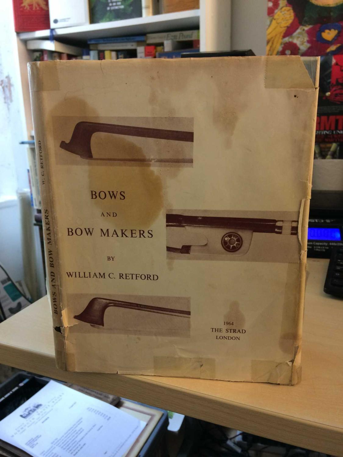 VTG 1964 Bows and Bow Makers by William Retford Violin