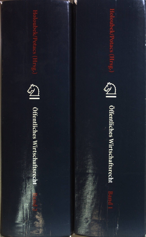 Handbuch des öffentlichen Wirtschaftsrechts (2 Bände KOMPLETT) - Holoubek, Michael und Michael Potacs
