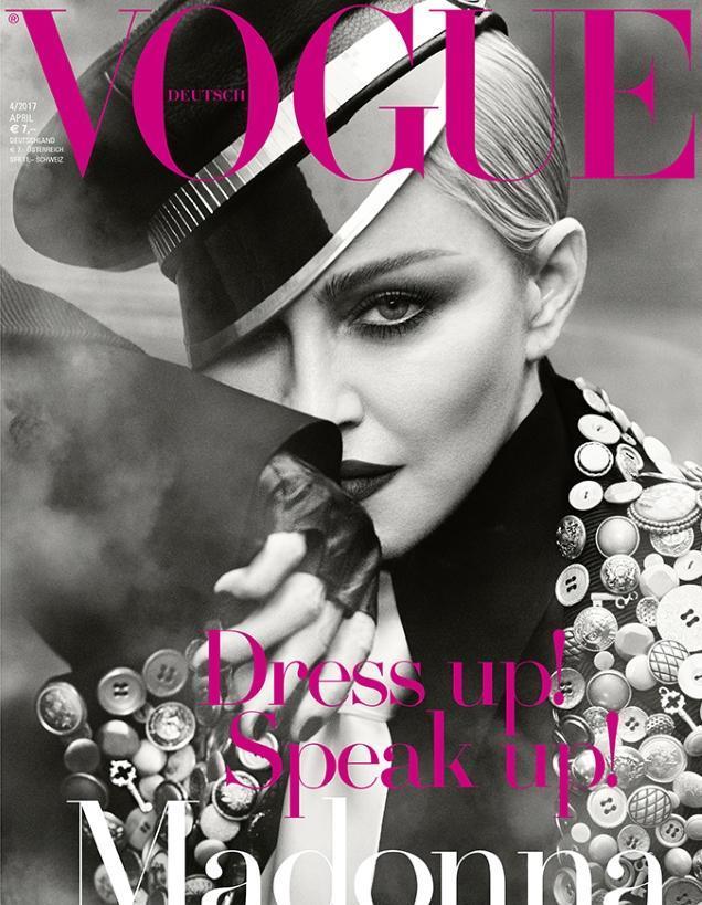 Madonna Vogue Germany Magazine April 17 Sealed Cover 1 By Luigi Iango 17 Magazine Nbsp Nbsp Periodical Dreamsofpaper