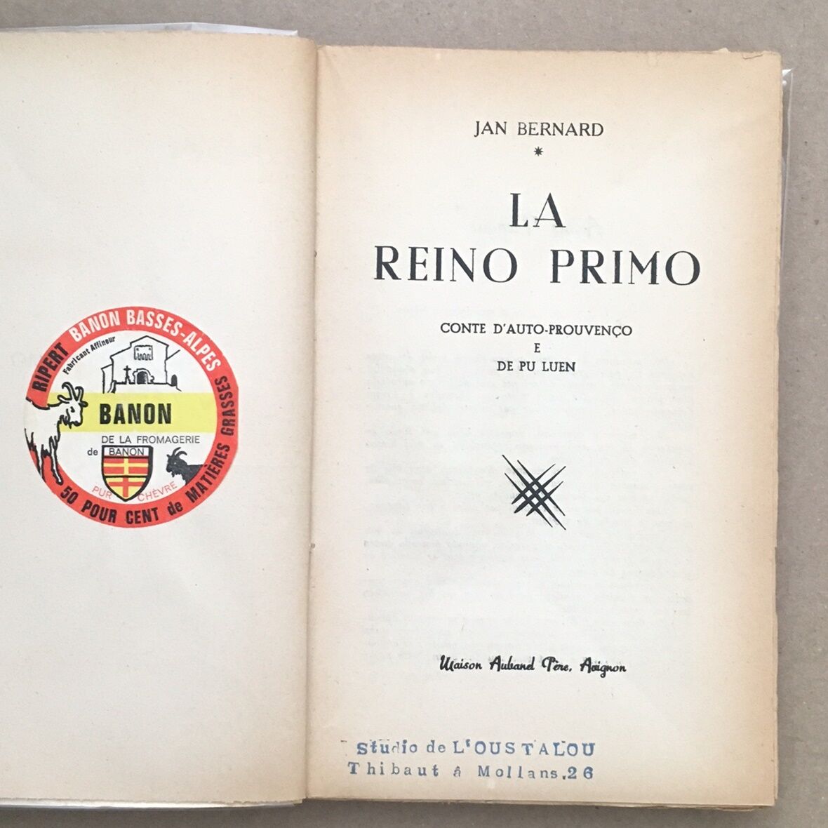 La reine prime / contes de haute provence et d'ailleurs (Francais-Provencal en regard) Bernard Jean [ ]