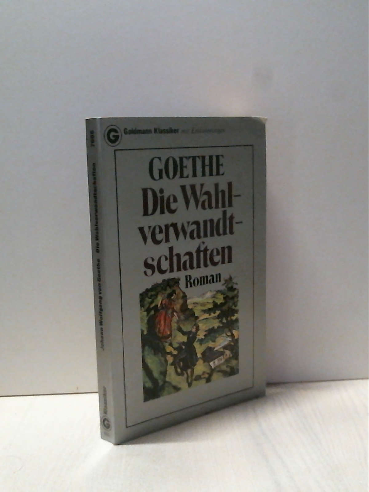 Goldmann Klassiker mit Erläuterungen: Die Wahlverwandschaften. Roman - Johann Wolfgang von Goethe