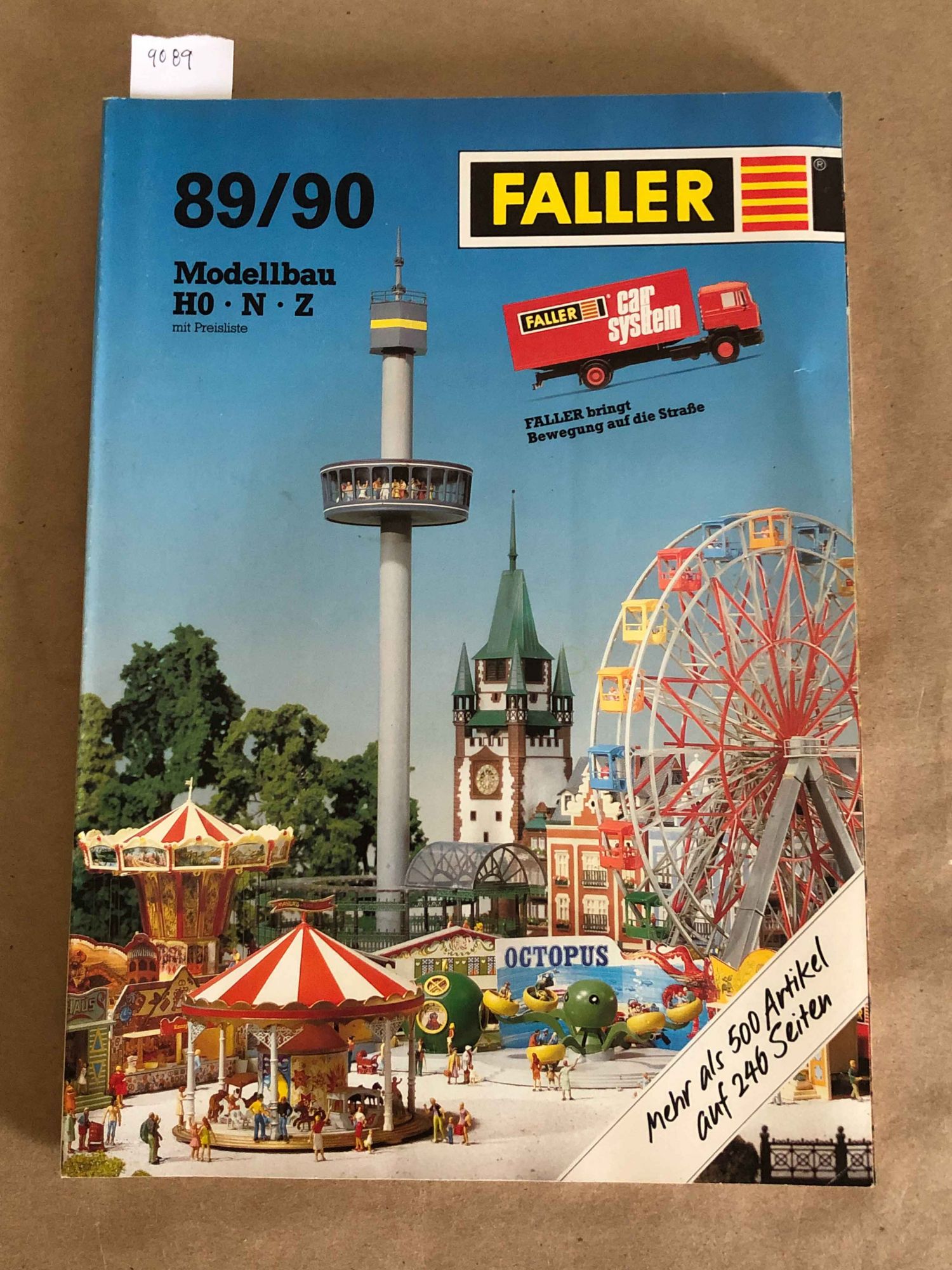 faller-modellbau-89-90-ho-n-z-catalog-by-faller-very-good-original