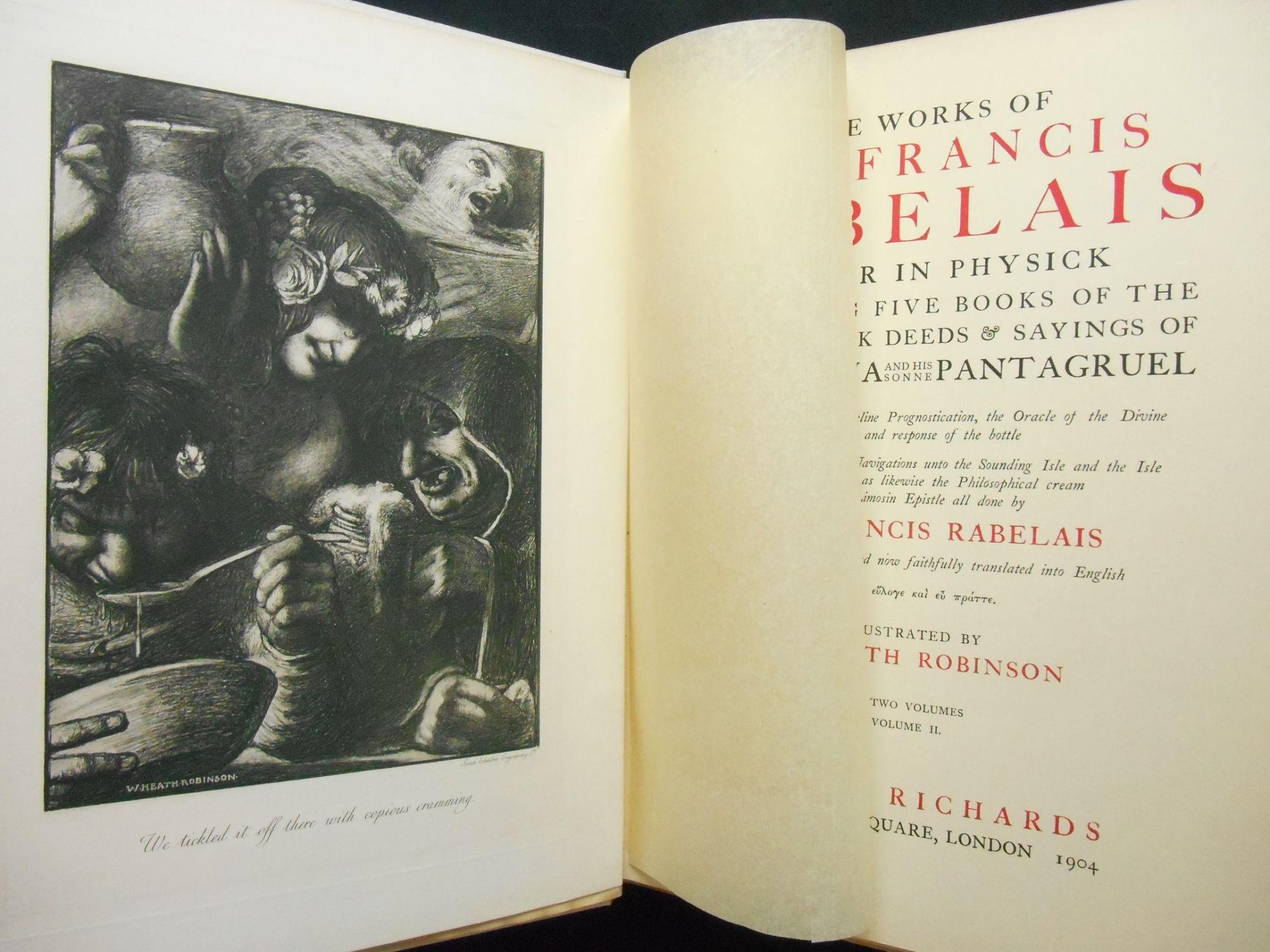Works Rabelais First Edition Abebooks