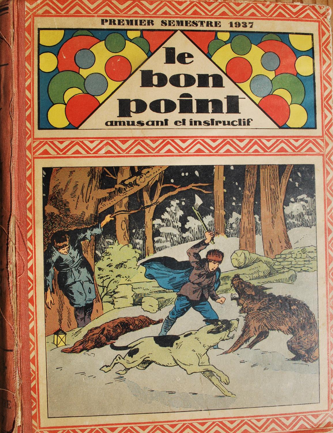 Le Bon Point Amusant Et Instructif 1927 1 Assez Bon Couverture Rigide 1937 Edition Originale Shepherdsbook