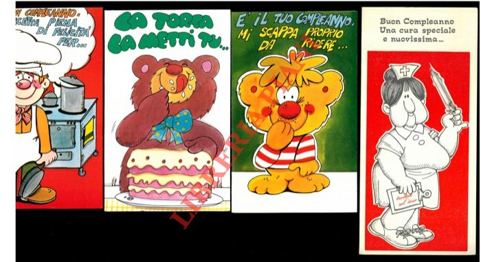 Auguri Di Buon Compleanno Originali Insoliti Spiritosi 1990 Libreria Piani