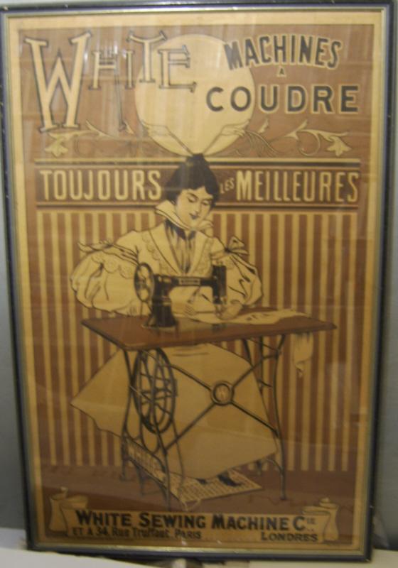 White Sewing Machine Co. poster; [Very Good]