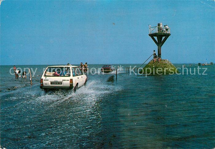 Postkarte Carte Postale 13579005 Ile De Noirmoutier Passage Du Gois Ile De Noirmoutier Manuscript Nbsp Nbsp Paper Nbsp Collectible Versandhandel Boeger