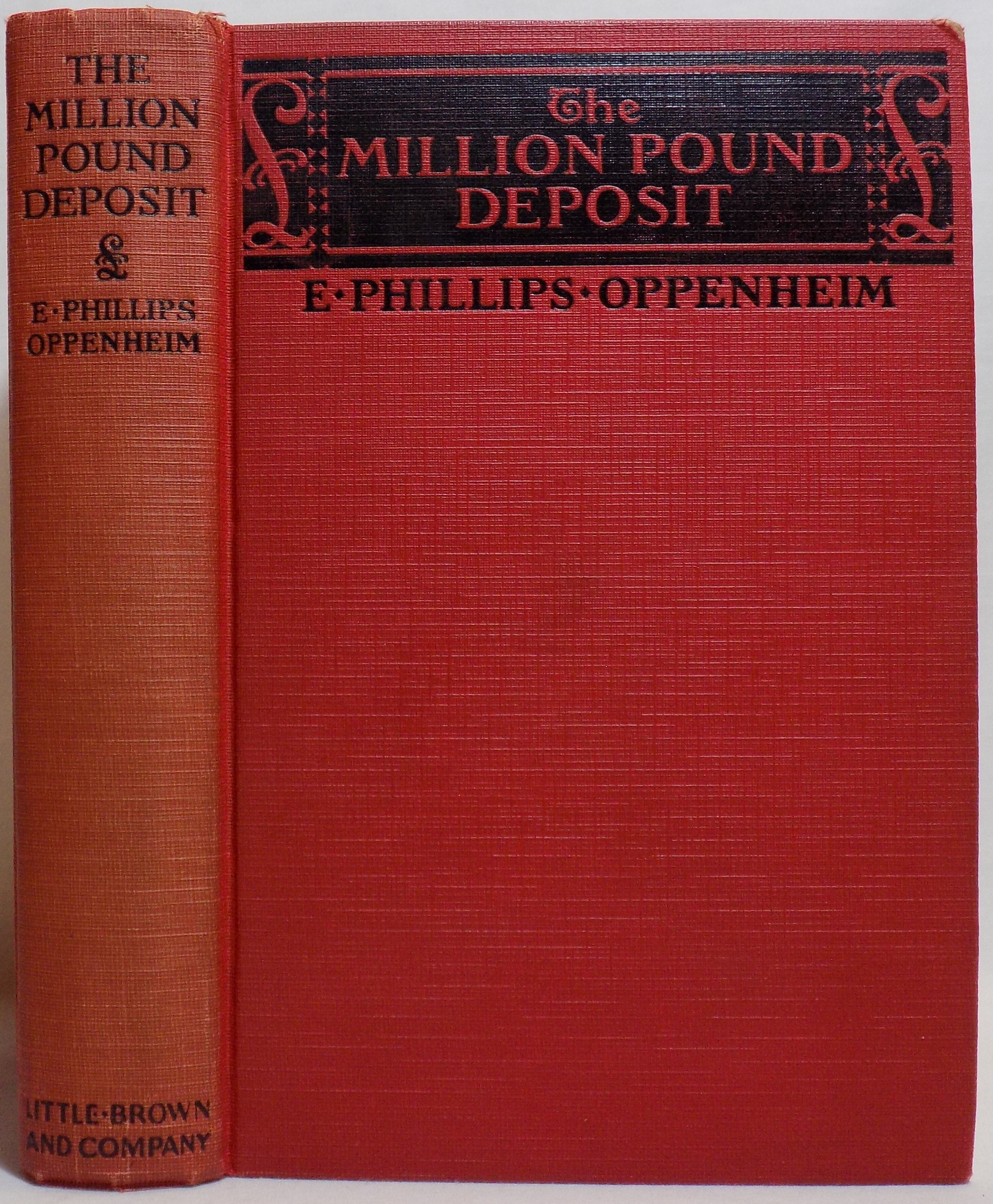 The Million Pound Deposit Oppenheim, E. Phillips [Assez bon] [Couverture rigide]