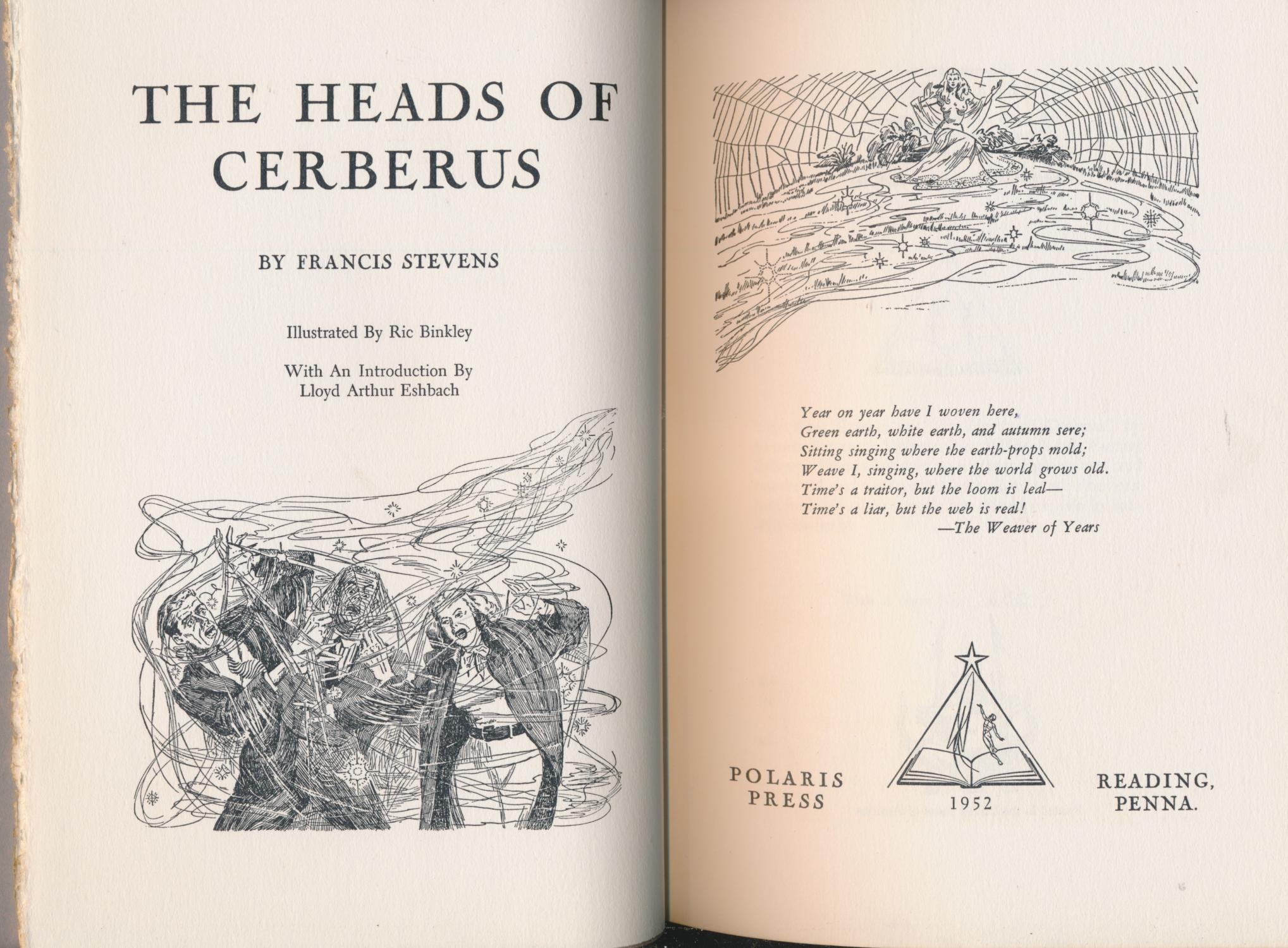 the heads of cerberus by francis stevens the heads of cerberus by francis stevens