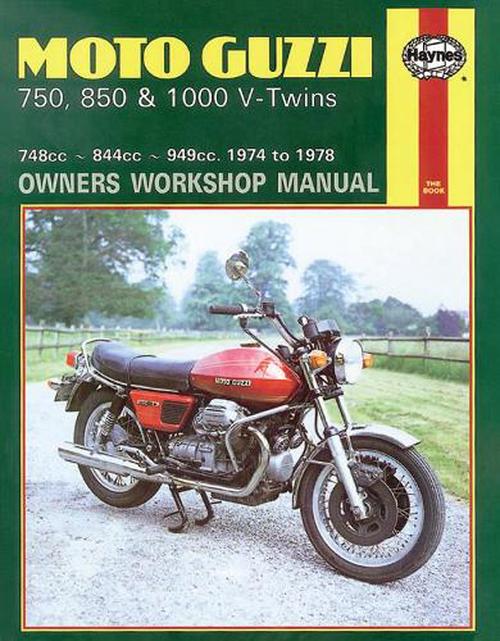 Moto Guzzi 750, 850 & 1000 V-Twins (74 - 78) (Paperback) - Haynes Publishing