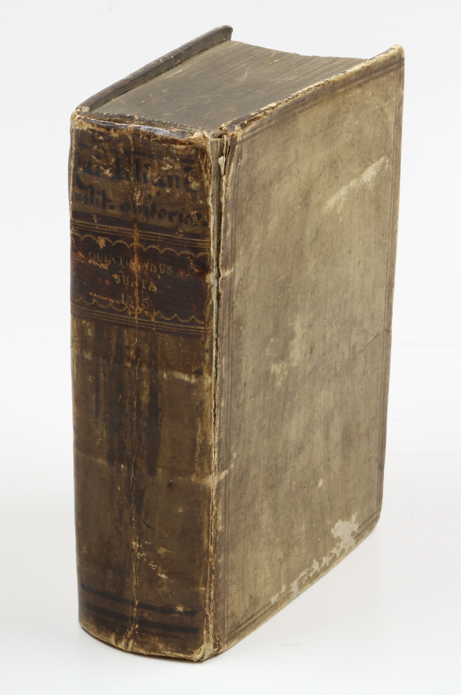 De Institutione Oratoria De Quintilianus Marcus Fabius 1515 Antiquariat Inlibris Gilhofer Nfg Gmbh