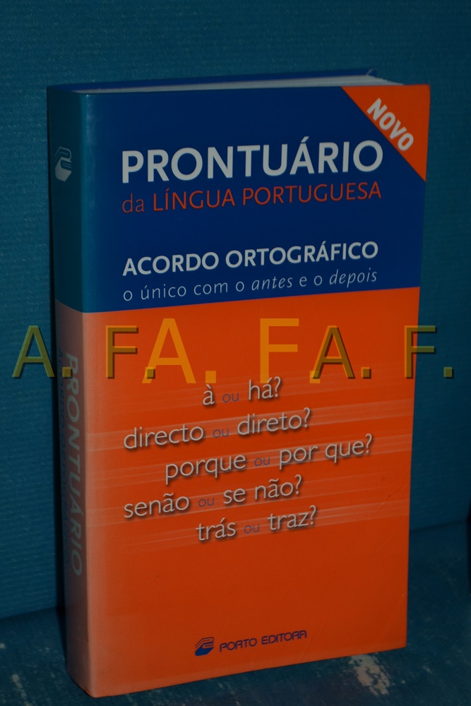 Prontuario Da Lingua Portuguesa:acordo Ortrografico Novo - N., N.