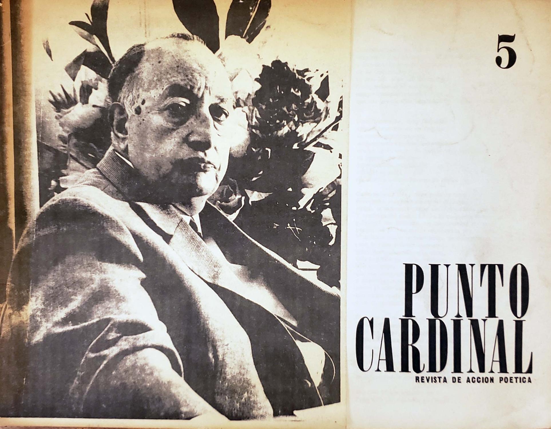Punto Cardinal Revista De Accion Poetica By Mauricio Fernandez Dir 1968 Magazine Nbsp Nbsp Periodical Chaco 4ever Books