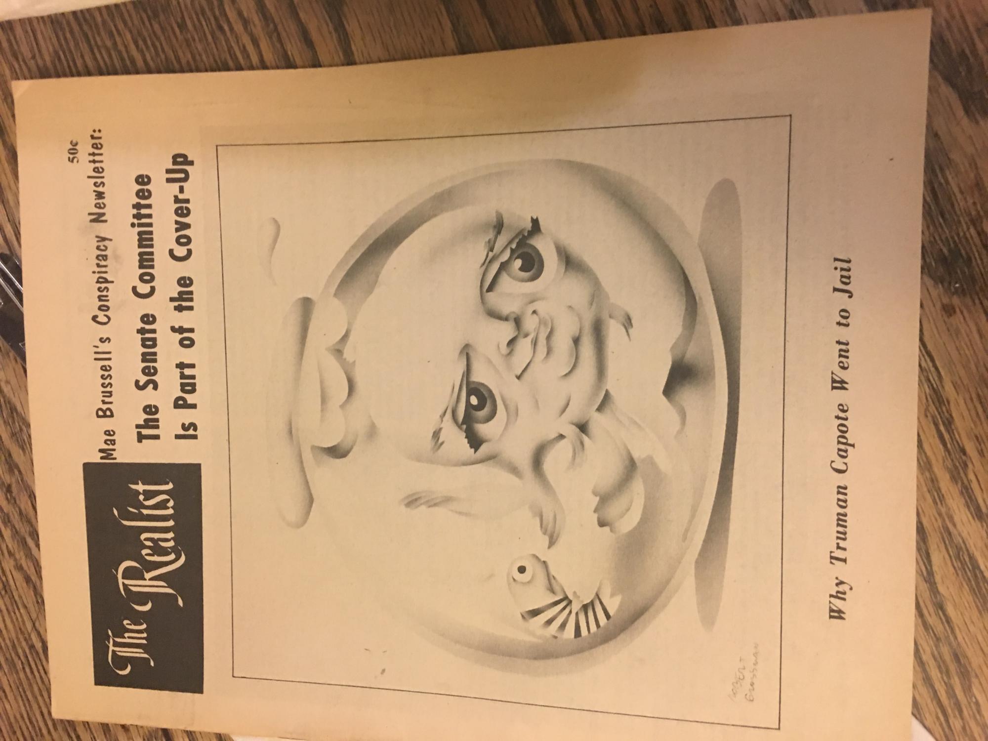 The Realist. Dec 1972. Number 95 by Krassner, Paul; Mae Brussell ...
