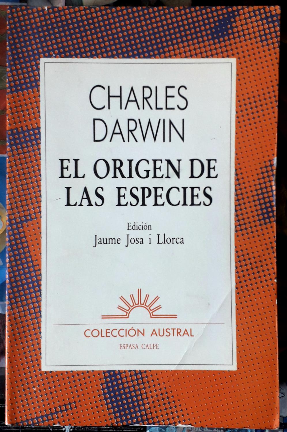 El origen de las especies - Charles Darwin