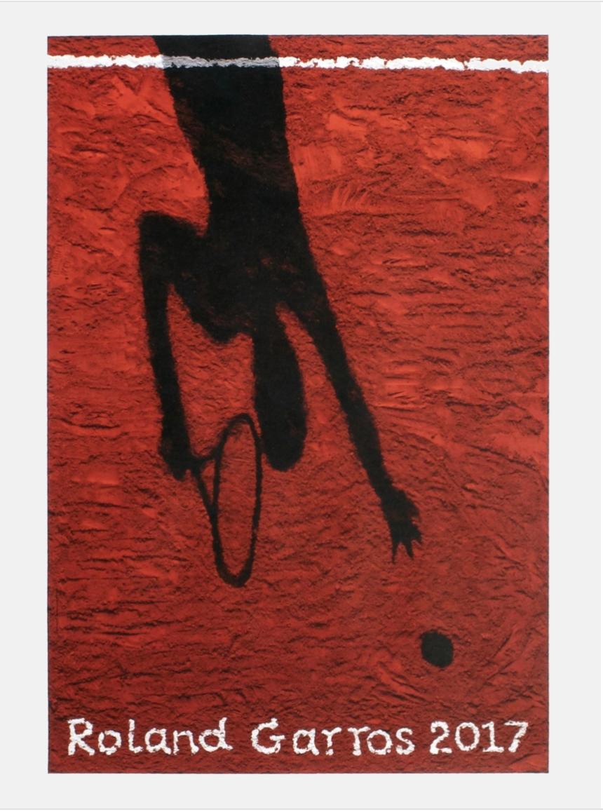 Roland Garros official 2017 poster by Vik Muniz Vik Muniz [Neuf]