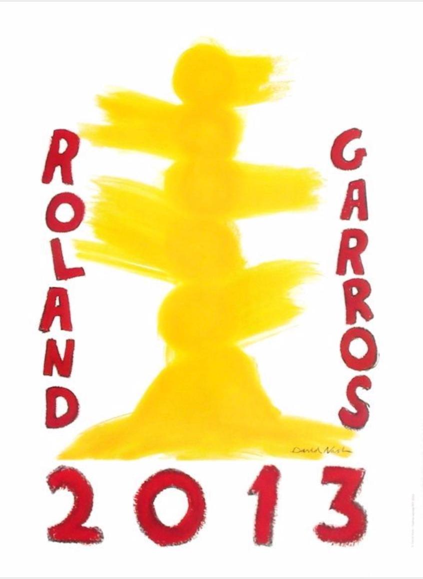 Roland Garros official 2013 poster by David Nash David Nash [Neuf]