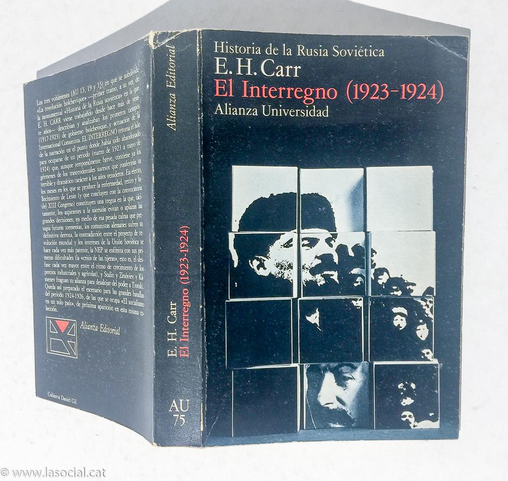 El Interregno (1923 - 1924) - E. H. Carr