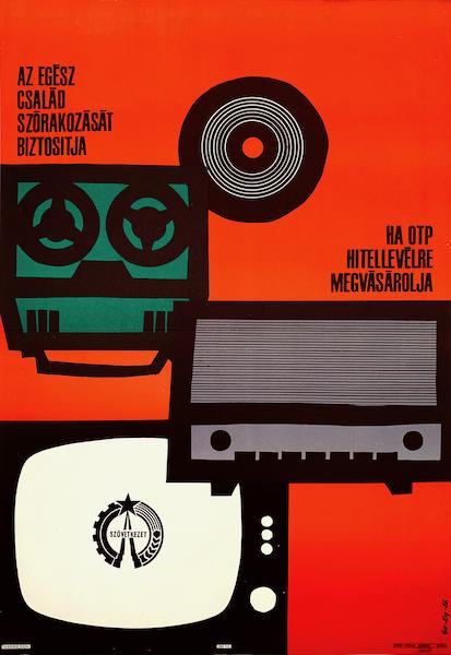 Television, Radio, Tape recorder - Provides home entertainment for the whole family - Buy it with an OTP National Savings Bank loan So-Ky [ ] [Hardco