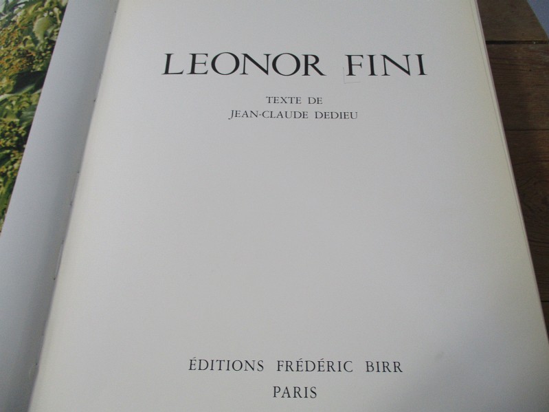Leonor Fini - Dedieu, Jean-Claude